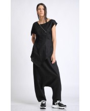 Black Asymmetric Short...